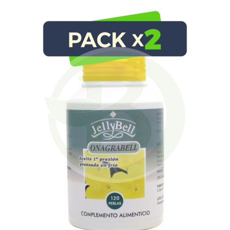 Pack 2x Onagrabell 120 Perlas Jellybell