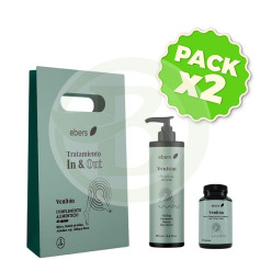 Pack 2x Estuche Piernas Cansadas In & Out 60 Capsulas+250Ml Ebers