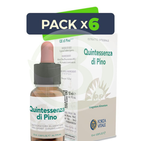 Pack 6x Quintaesencia de Pino 10Ml. Forza Vitale