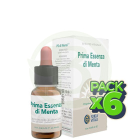 Pack 6x Primera Esencia de Menta 10Ml. Forza Vitale