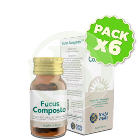 Pack 6x Fucus Composto 25Gr. Forza Vitale