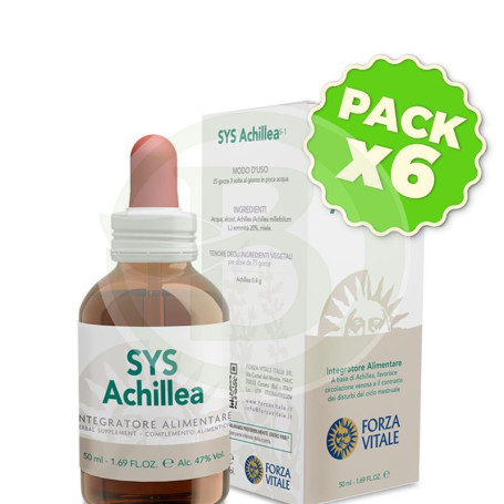 Pack 6x SYS Achillea 50Ml. Forza Vitale