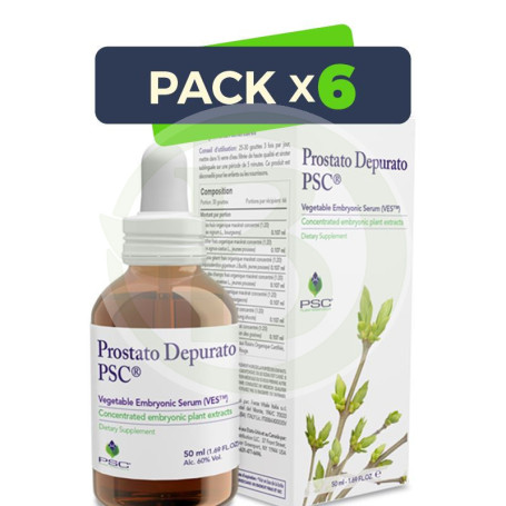 Pack 6x PSC Prostato Depurato 50Ml. Forza Vitale