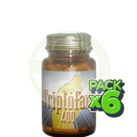 Pack 6x Triptófano 400 Montstar