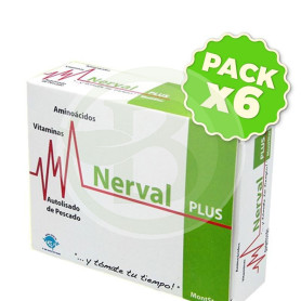 Pack 6x Nerval Plus 45 Cápsulas Espadiet