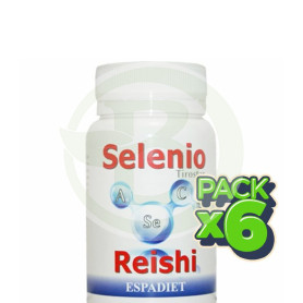 Pack 6x Selenio Reishi 60 Cápsulas Espadiet