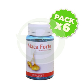 Pack 6x Maca Forte 60 Cápsulas Espadiet