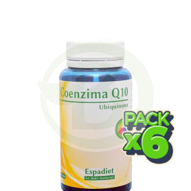 Pack 6x Coenzima Q10 90 Perlas Espadiet