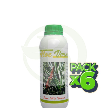 Pack 6x Aloe Vera Jugo 1Lt. Espadiet