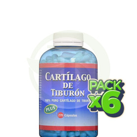 Pack 6x Cartílago Tiburón 270 Cápsulas Espadiet