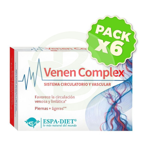 Pack 6x Venen Complex 45 Cápsulas Espadiet