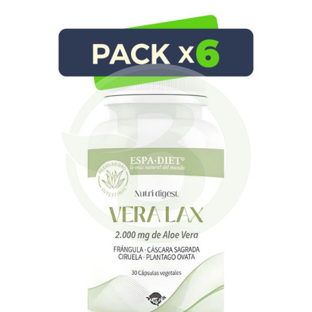 Pack 6x Vera Lax 30 Cápsulas Espadiet