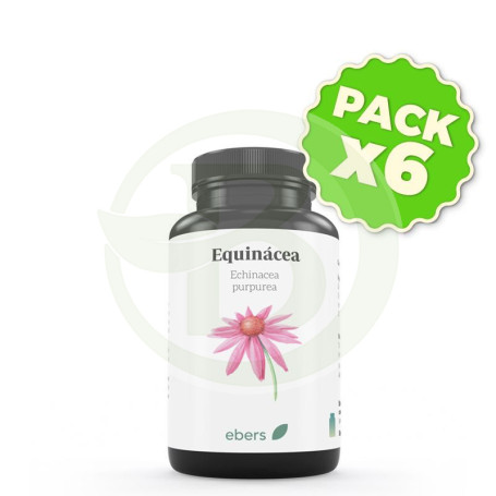 Pack 6x Equinacea 500 Mg 60 Comp Ebers