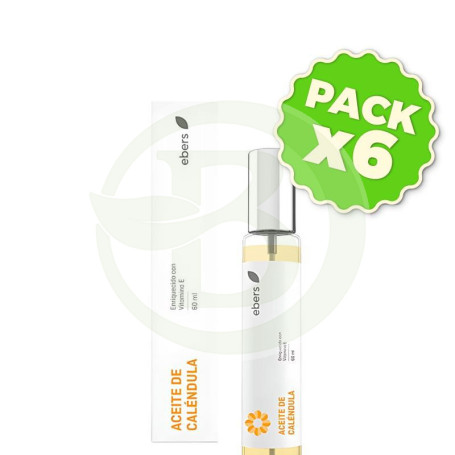 Pack 6x Aceite De Caléndula 60Ml Spray Ebers