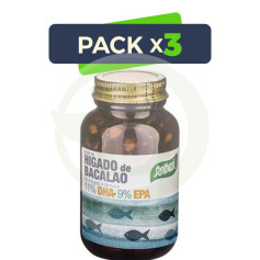 Pack 3x Olio di Fegato di Merluzzo 120 Perle Santiveri