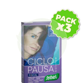 Pack 3x Ciclopausa Balance Fisical Comprimidos 18Gr. Santiveri