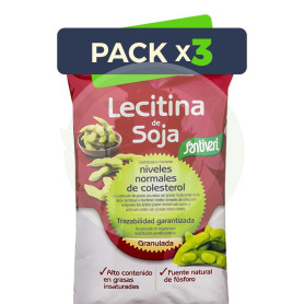 Pack 3x Lecitina Bolsa 400Gr. Santiveri