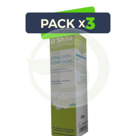 Pack 3x Emulsión Corporal Pediatric 200Ml. Shila