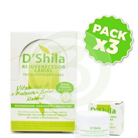 Pack 3x Rejuvenecedor Labial Hierbabuena 15Ml. Shila