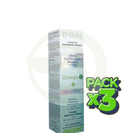 Pack 3x Crema de Manos, Uñas y Pies 250Ml. Shila