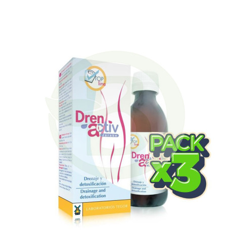 Pack 3x Drenactive 200Ml. Tegor