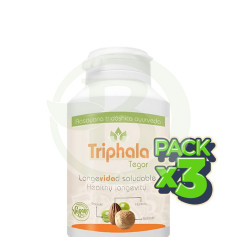 Pack 3x Triphala 60 Capsule Tegor