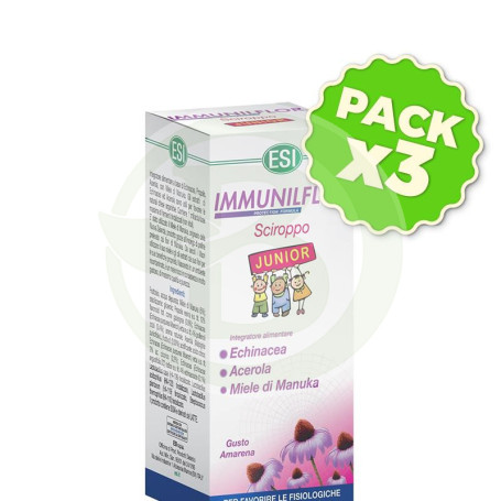 Pack 3x Immuniflor Junior Jarabe 180Ml. ESI - Trepat Diet