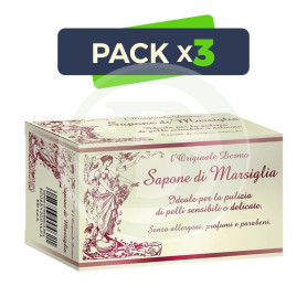 Pack 3x Jabón de Marsella en Pastilla 200Gr. ESI - Trepat Diet