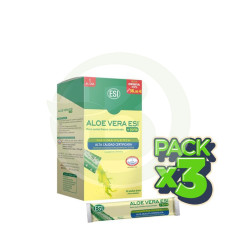 Pack 3x Zumo Aloe Vera Forte con Mirtillo 24 Pocket Drink Esi