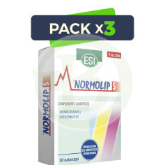 Pack 3x Normolip 5 30 Capsule Esi