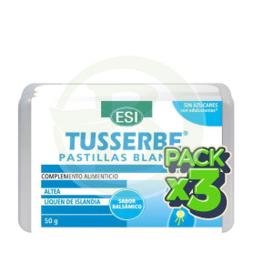 Pack 3x Tusserbe Pastillas Blandas 50G Esi