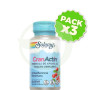 Pack 3x Cran Actin 60 Cápsulas Solaray