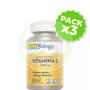 Pack 3x Vitamina C 1.000Mg. 100 Comprimidos Solaray
