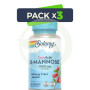 Pack 3x D-Manose Cranactin 60 Cápsulas Solaray