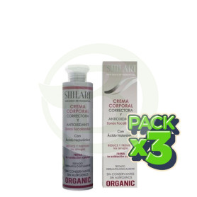 Pack 3x Crema Corporal Correctora 200Ml. Shilart