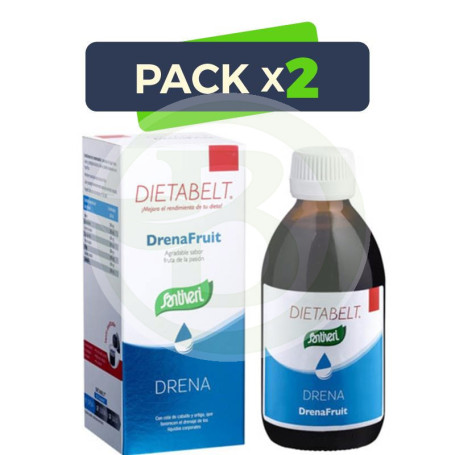Pack 2x Db-Drenafruit 240Ml. Santiveri