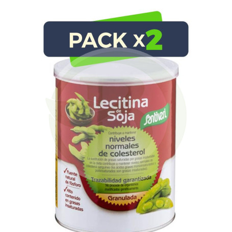 Pack 2x Lecitina Bote 270Gr. Santiveri