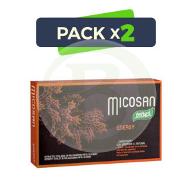 Pack 2x Micosan Energy 40 Cápsulas Santiveri