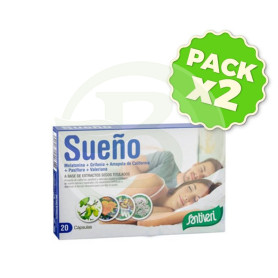 Pack 2x Sueño 20 Cápsulas Santiveri