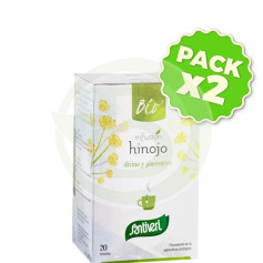 Pack 2x Sanaflor Finocchio Bio 20 Filtri Santiveri
