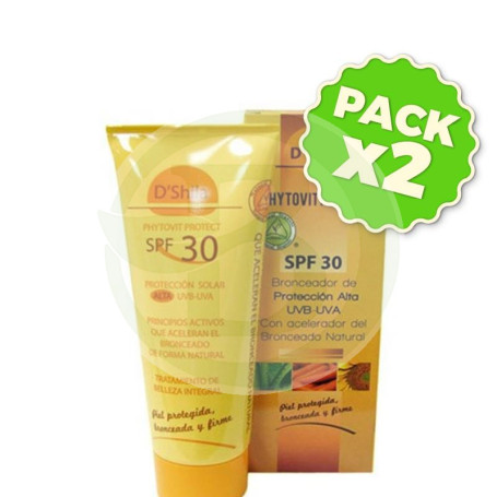 Pack 2x Protector Solar 30 200Ml. Shila