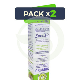 Pack 2x Crema Desodorante Specific 50Ml. Shila