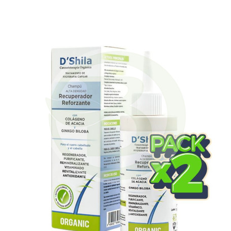 Pack 2x Champú Recuperador Reforzante 125Ml. Shila