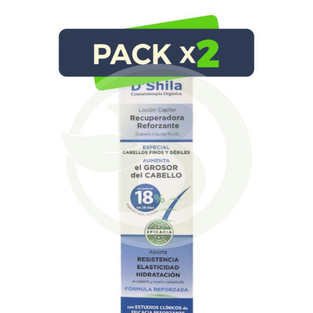 Pack 2x Locion Recuperadora Reforzante 35Ml. Shila