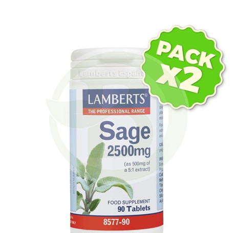 Pack 2x Salvia 2500Mg. Lamberts