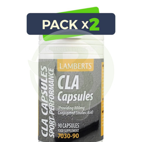 Pack 2x CLA 90 Cápsulas Lamberts