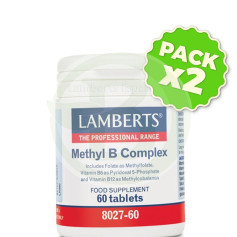Pack 2x Methyl B Complex 60 Tavolette Lamberts