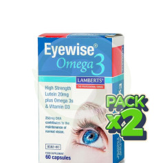 Pack 2x Eyewise Omega 3 60 Capsule Lamberts