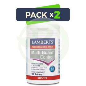 Pack 2x Multi-Guard Control 120 Tabletas Lamberts