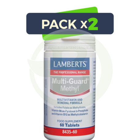 Pack 2x Multi-Guard Methyl 60 Tabletas Lamberts